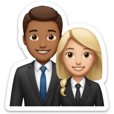 partners business sticker