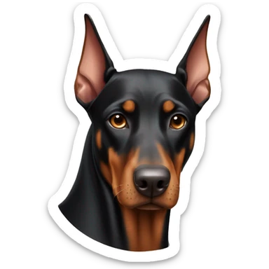doberman  sticker