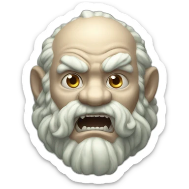 triton marbré sticker