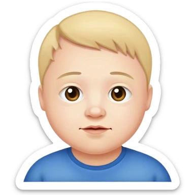 Person with Down syndrome sticker