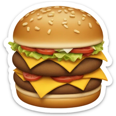 Fast-food  sticker