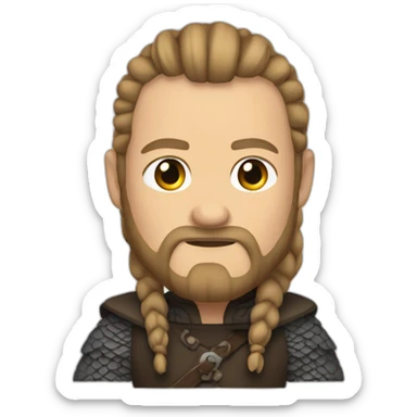 Ragnar le breton  sticker