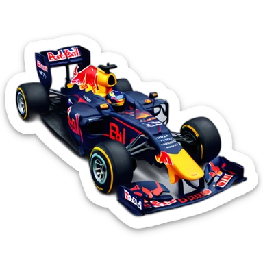 Redbull F1 car sticker
