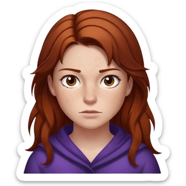 Violet Sorengil from the book The Fourth Wing, Traces of a Fighting Ashjad sticker