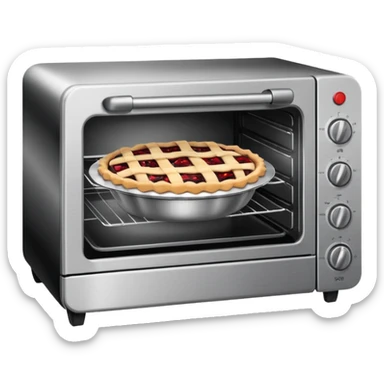 oven bakes sticker
