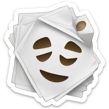 Paper plastic recycling  sticker