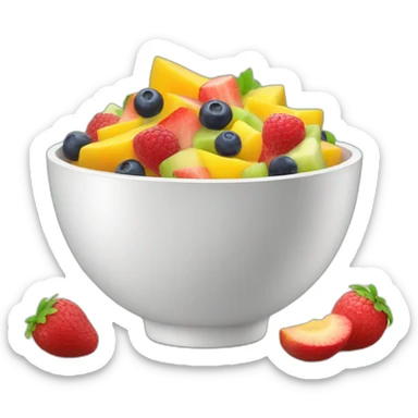 Bowl of Fruit Salad sticker