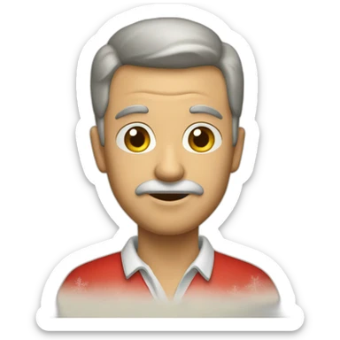 Père Noël cadeaux sticker