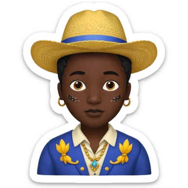 State of Louisiana black sticker