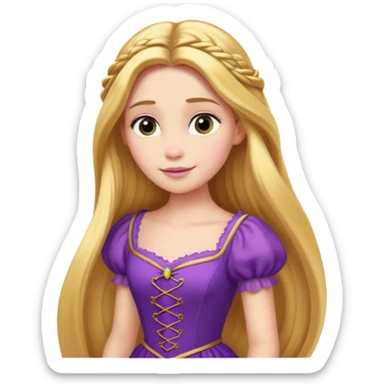 Rapunzel sticker
