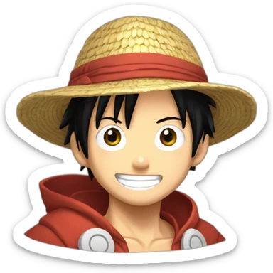 luffy nika sticker