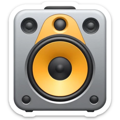 mac os icon speaker volume bar sticker