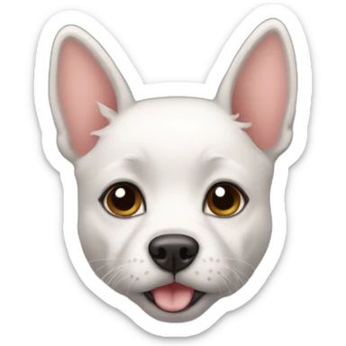 What a fur babies look like sticker