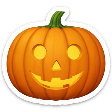 Big booty pumpkin sticker
