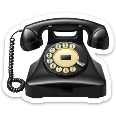 Landline Phone sticker