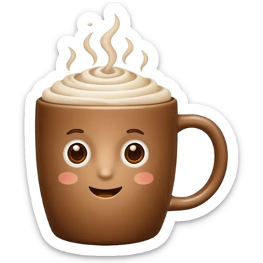 Mocha emoji sticker