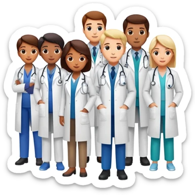 clinical doctors sticker