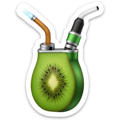 Kiwi sigaretta elettronica  sticker