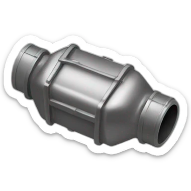 Catalytic converter sticker