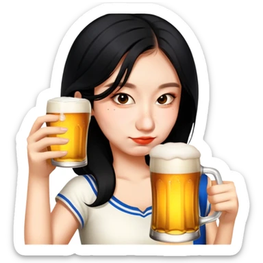 Cerveza Drinker sticker