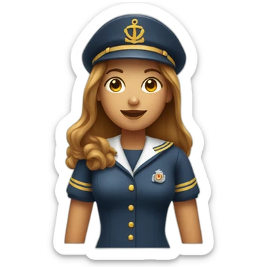 female-ux-designer-with-sailor-hat sticker