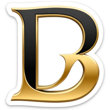 Initials DC  sticker