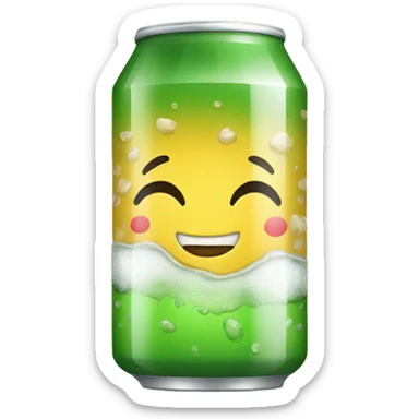 Soda sticker
