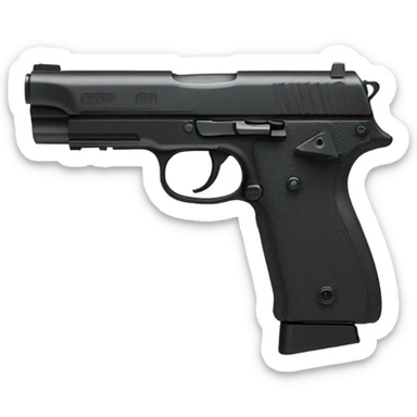 Gun sticker