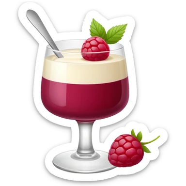panna cotta sticker