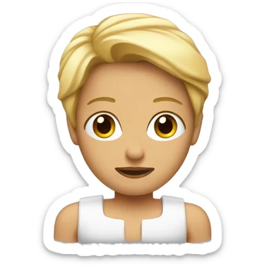 shoulders getting botox sticker