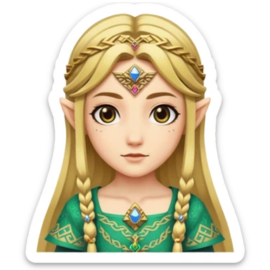 Zelda de TOTK  sticker