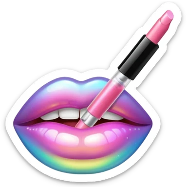 Rhode lip gloss  sticker