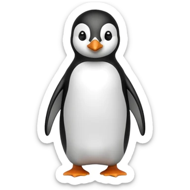 Pingüino sticker