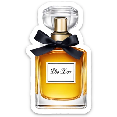 Dior parfum sticker