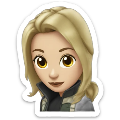 anna marie aka rogue sticker