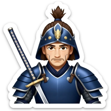 Warrior Samurai sticker