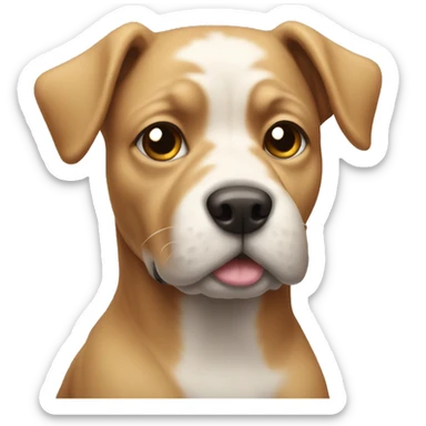 Dog with a big butt sticker