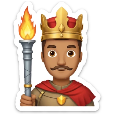 Castle Torch Guard sticker