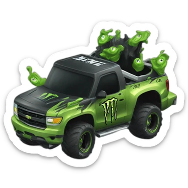 Monster energy boisson original sticker