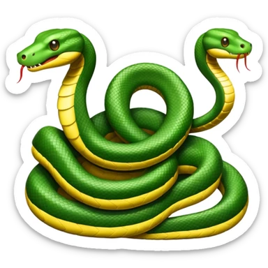 snakes sticker