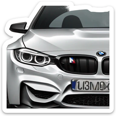 BMW M3 CS F80 sticker