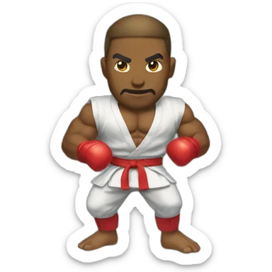 Street fighter sticker