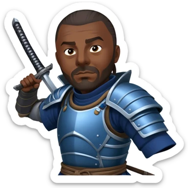 Samurai Defender sticker