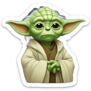 yoda doing a tribute sticker