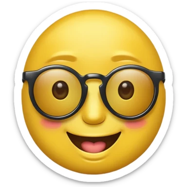 Génère-moi un emoji comme celui du snapchat plus sticker