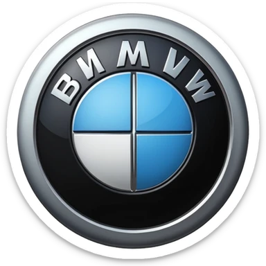 Bmw logo emoji sticker