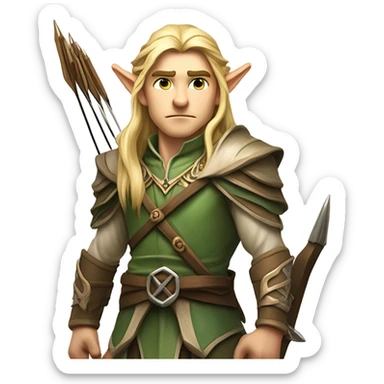 Legolas sticker