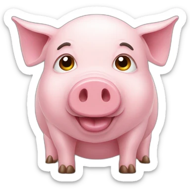tecno-future-pig sticker