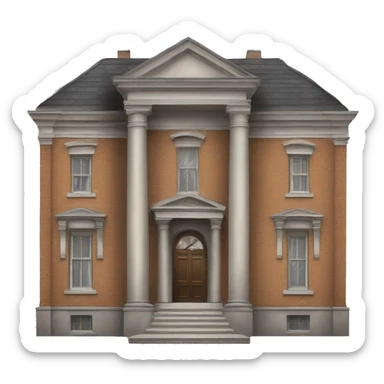 rich 19th century building sticker