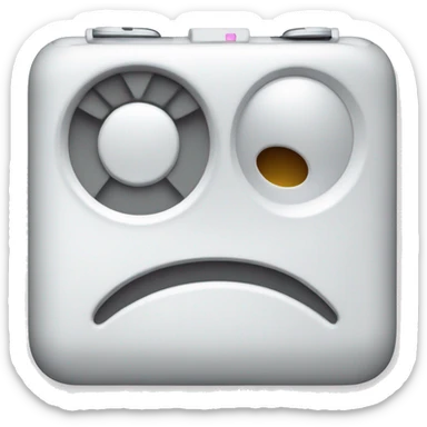 white ipod classic sticker